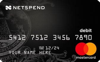 Netspend prepaid mastercard